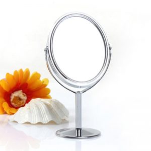 Beauty Makeup Cosmetic Mirror Double-Sided Normal Magnifying Stand Mirror women Makeup tool