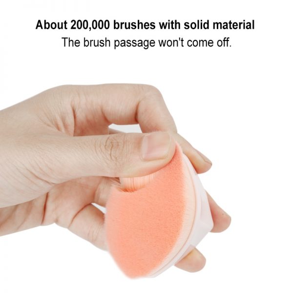 High Density Seamless Foundation Brush BB CC Cream Makeup Brushes Loose Powder No Trace Foundation Brush Makeup Tool Black Pink