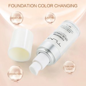 TLM 30ml Natural Color Changing Liquid Foundation Hydrating Matte Foundation Oil-control Concealer Long Lasting Makeup TSLM1